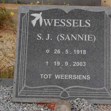 WESSELS S.J. 1918-2003