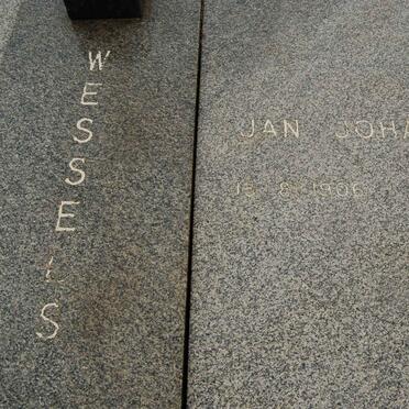 WESSELS Jan Johannes 1906-1980