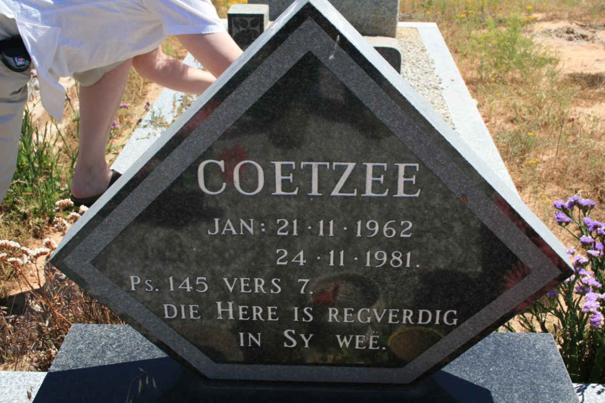 COETZEE Jan 1962-1981