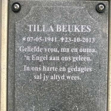 BEUKES Tilla 1941-2013