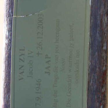 ZYL Jacob I.V., van 1946-2003