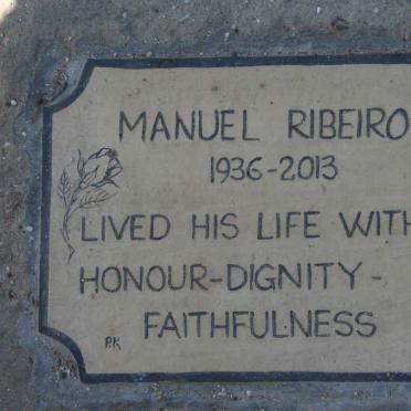 RIBEIRO Manuel 1936-2013