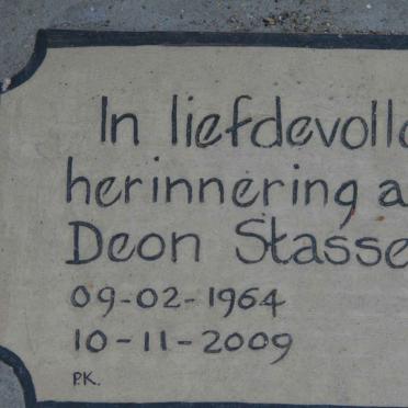 STASSEN Deon 1964-2009
