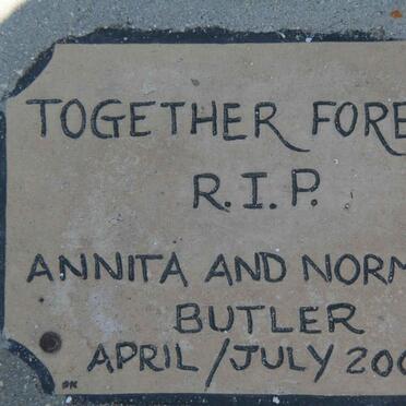BUTLER Norman -2008 &amp; Annita -2008