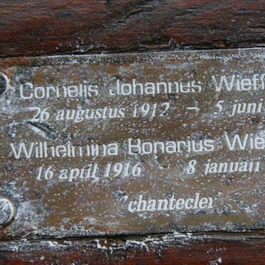 WIEFFERING Cornelis Johannes 1912-1994 &amp; Wilhelmina Bonarius 1916-1986