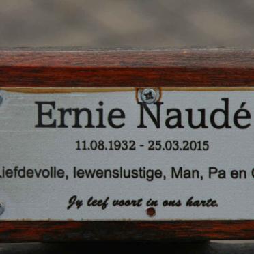 NAUDÉ Ernie 1932-2015