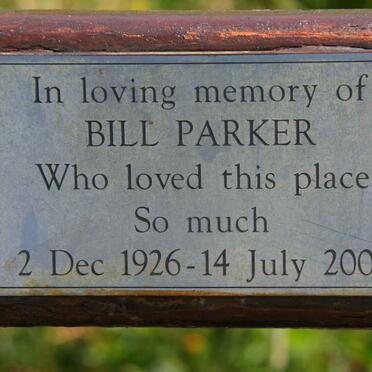 PARKER Bill 1926-2007