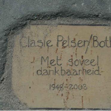 BOTHA Clasie, PELSER 1948-2003