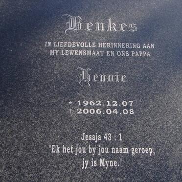 BEUKES Hennie 1962-2006