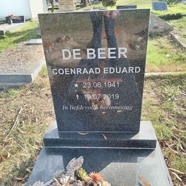BEER Coenraad Eduard, de 1941-2019
