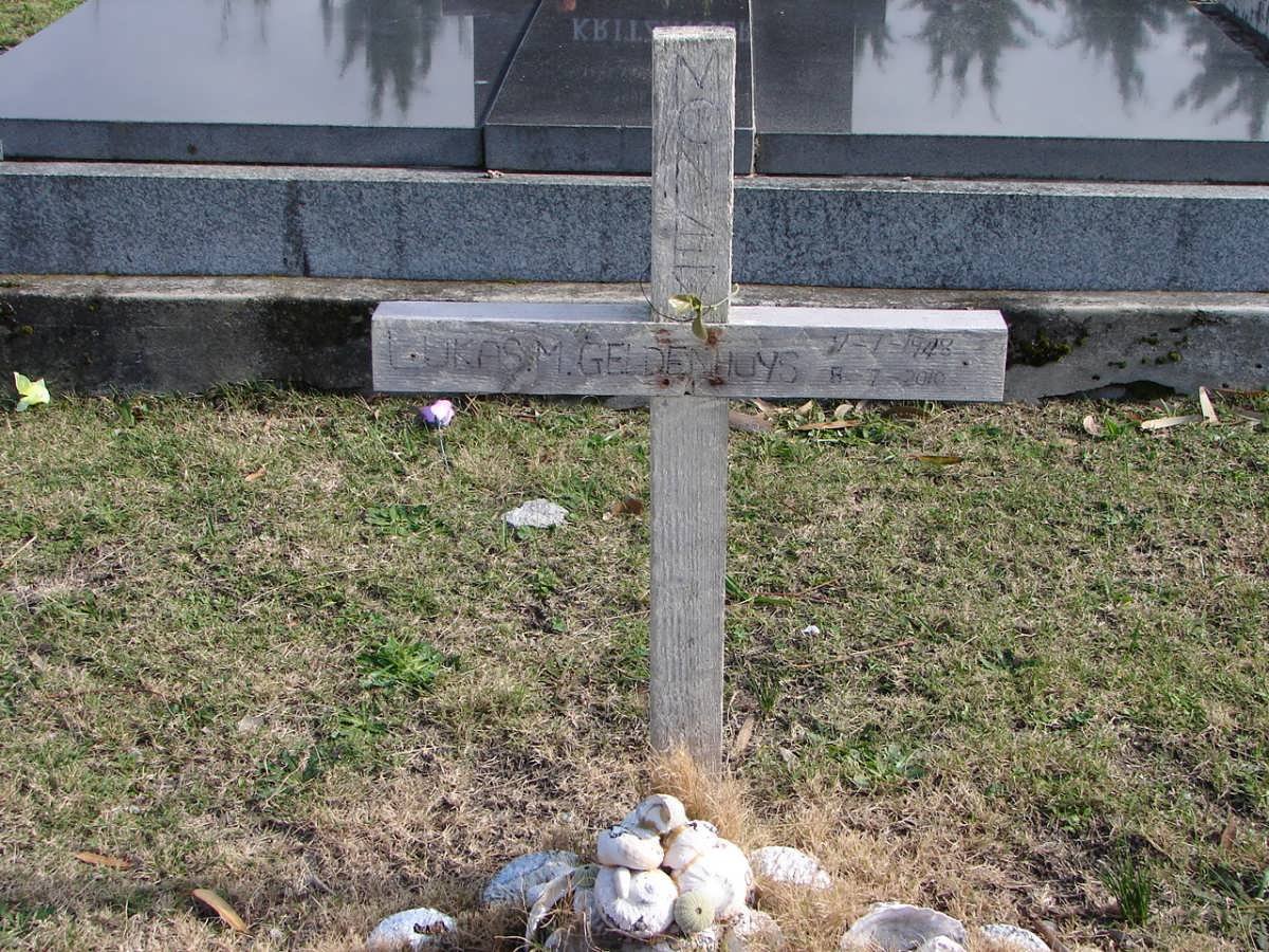 GELDENHUYS Lukas M. 1948-2010
