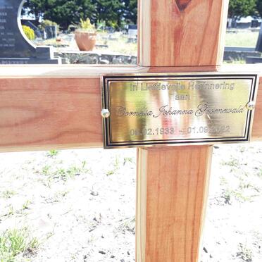 GROENEWALD Cornelia Johanna 1933-2022