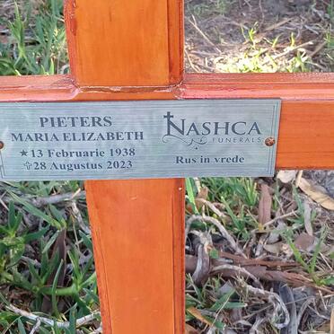 PIETERS Maria Elizabeth 1938-2023