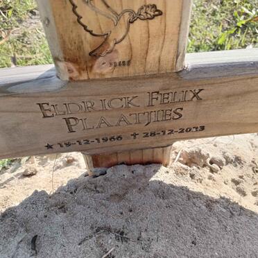 PLAATJIES Eldrick Felix 1966-2023
