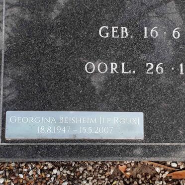 ROUX Jacobus Krige, le 1920-2014 &amp; Margarita Maria KOTZE 1930-1985 