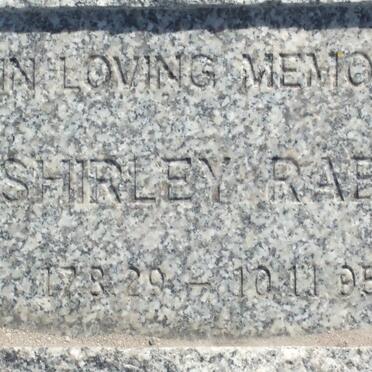 RABIE Shirley 1929-1995