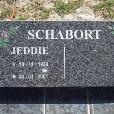 SCHABORT Jeddie 1929-2001