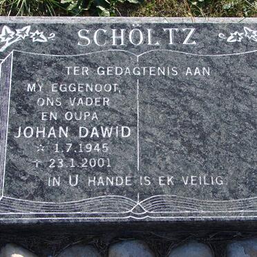 SCHÖLTZ Johan Dawid 1945-2001