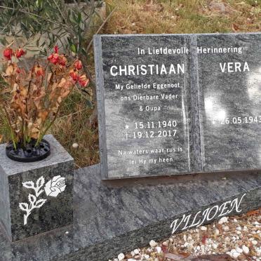 VILJOEN Christiaan 1940-2017 &amp; Vera 1943-