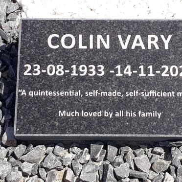 VARY Colin 1933-2020