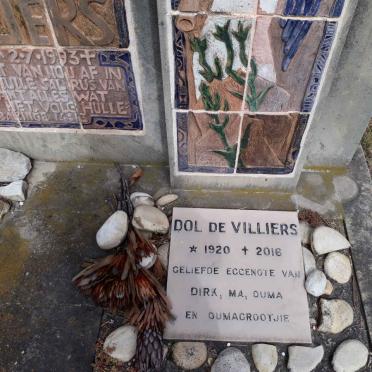 VILLIERS Dol, de 1920-2016