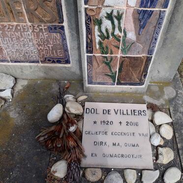 VILLIERS Dol, de 1920-2016