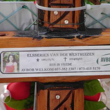 WESTHUIZEN Elsserien, van der 1991-2014