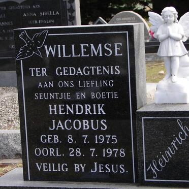 WILLEMSE Hendrik Jacobus 1975-1978