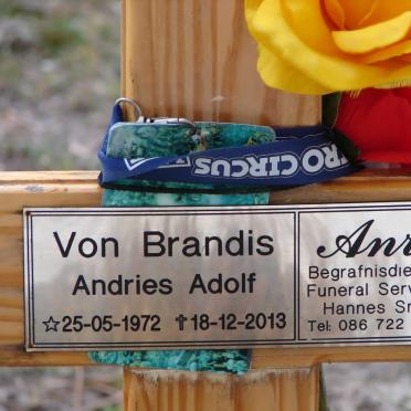 BRANDIS Andries Adolf, von 1972-2013