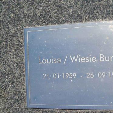 BURGER Louise 1959-1999