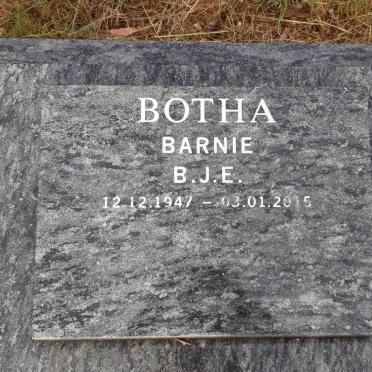 BOTHA B.J.E. 1947-2015
