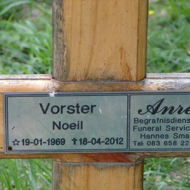 VORSTER Noeil 1969-2012