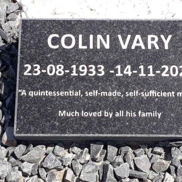 VARY Colin 1933-2020