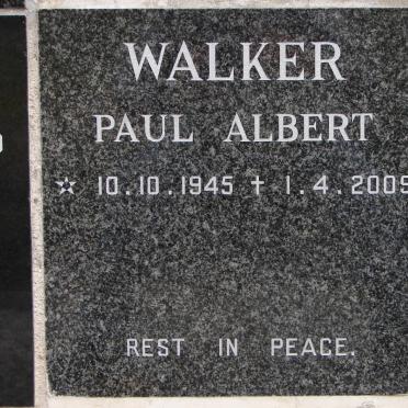 WALKER Paul Albert 1945-2009