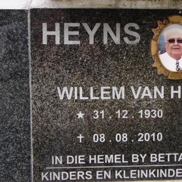 HEYNS Willem van H. 1930-2010