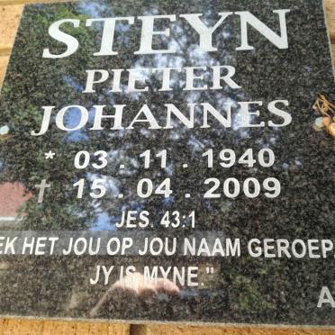 STEYN Pieter Johannes 1940-2009