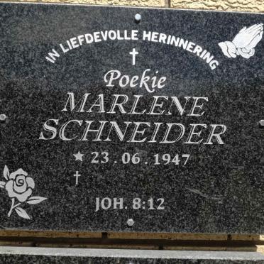 SCHNEIDER Marlene 1947-