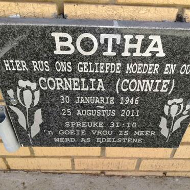 BOTHA Cornelia 1946-2011