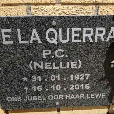 QUERRA P.C., de la 1927-2016