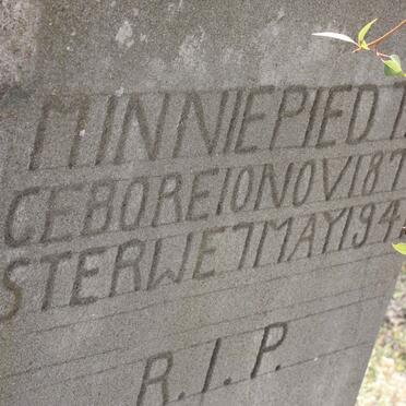 PIEDT Minnie 1874-1941