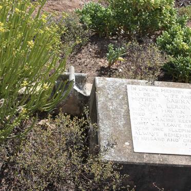 ROUX Sabina Sophia, le 1900-1947