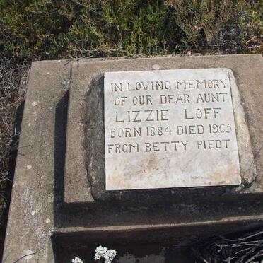 LOFF Lizzie 1884-1965