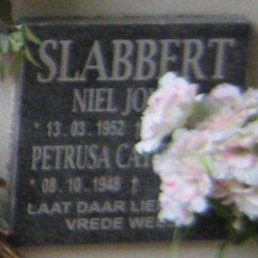 SLABBERT Neil J. 1952- &amp; Petrusa C. 1948-
