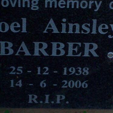 BARBER Noel Ainsley 1938-2006