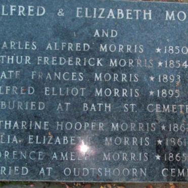 MORRIS Alfred &amp; Elizabeth