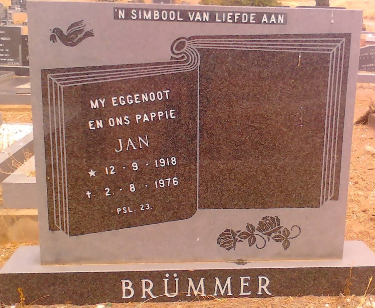 BRUMMER Jan 1918-1976