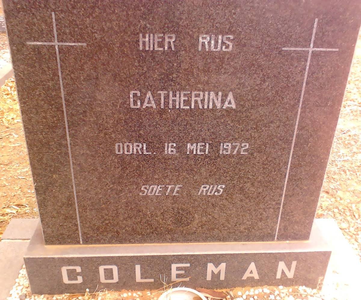 COLEMAN Catherina -1972