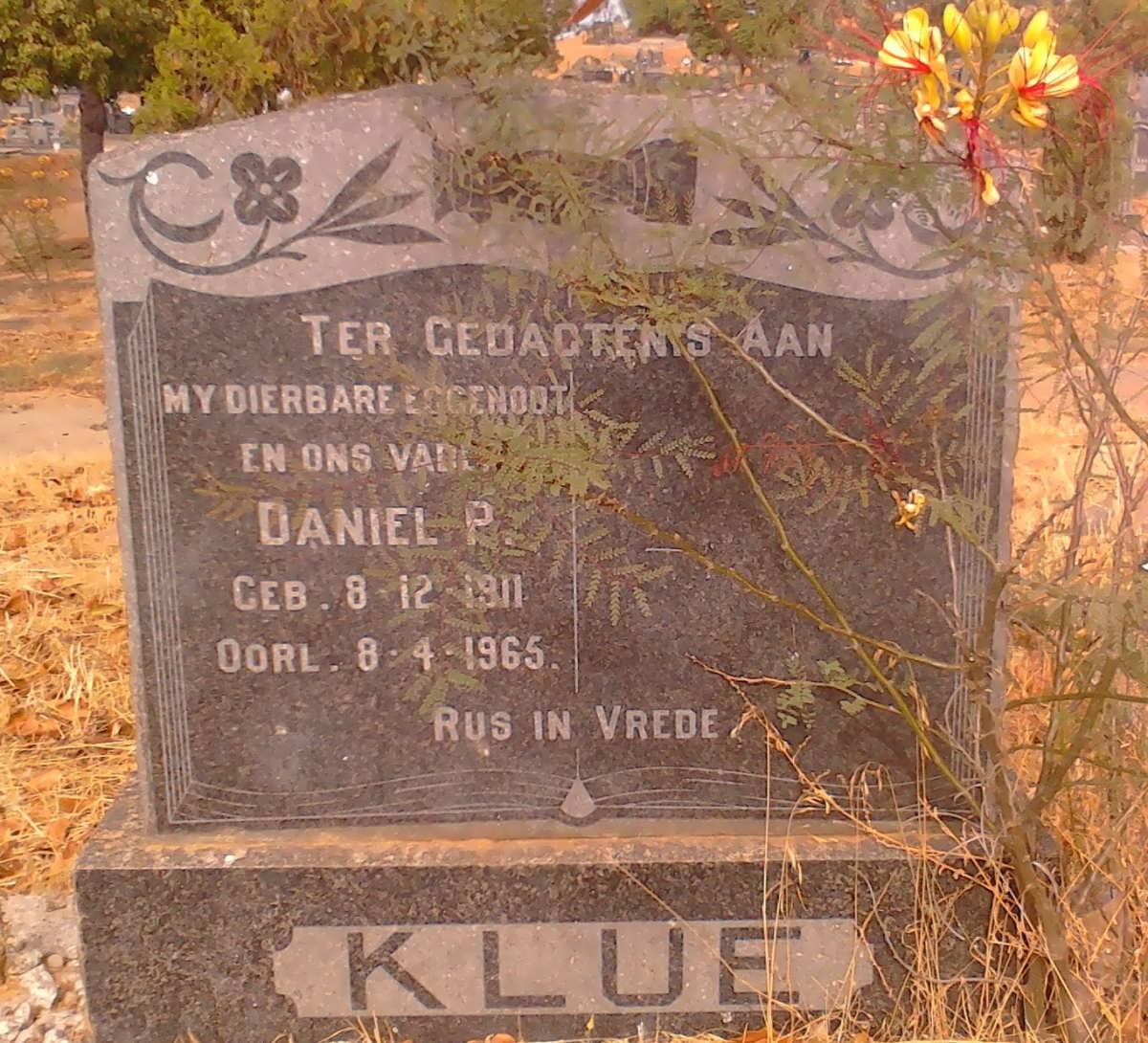 KLUE Daniel P. 1911-1965