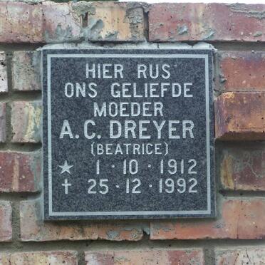 DREYER A.C. 1912-1992
