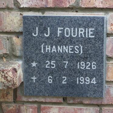 FOURIE J.J. 1926-1994